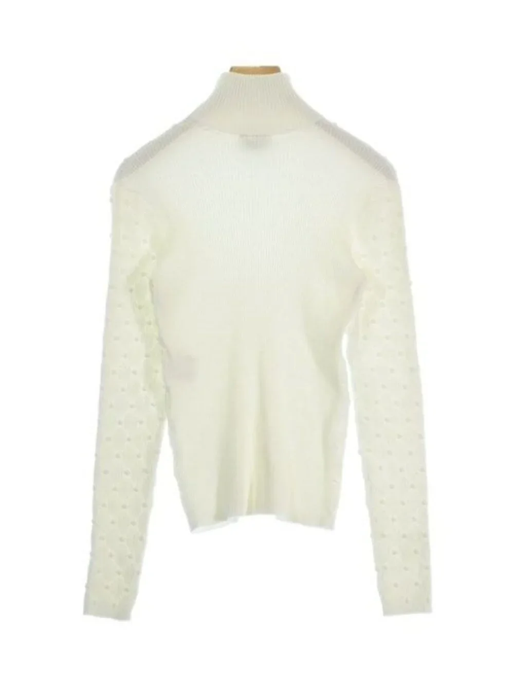Chanel Knit Sweater White